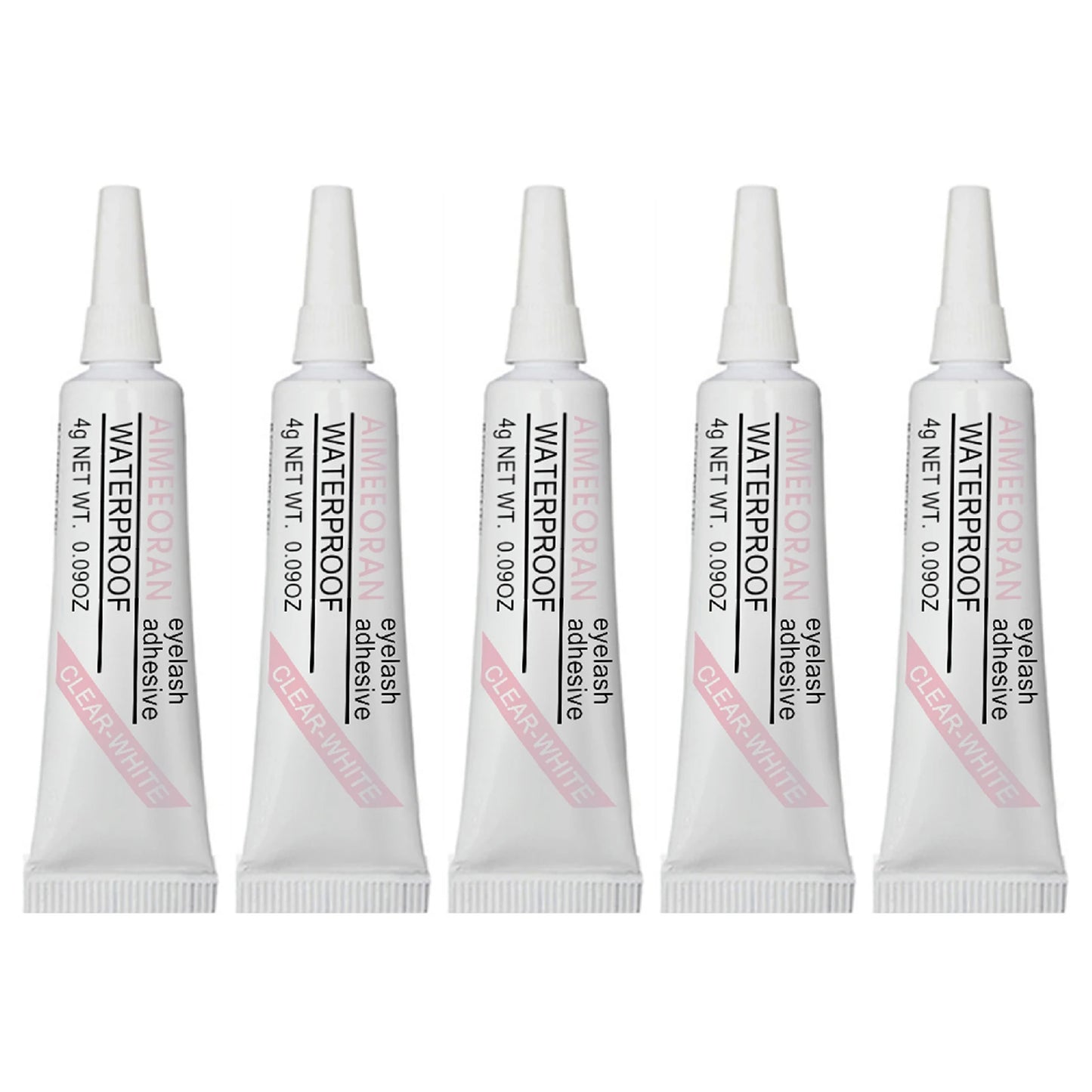 Professional Quick Dry Eyelash Glue False Eyelash Extension Long Lasting Waterproof Beauty Adhesive Makeup Tools Eye Lashes Glue Peaceful Pleasures Health and Wellness 5pcs