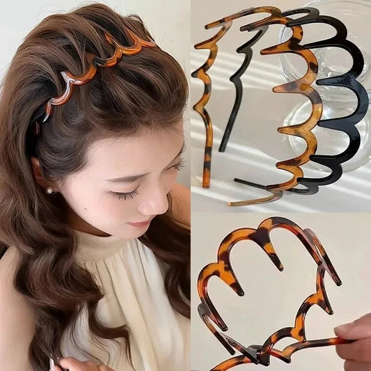 Anti Slip Toothed Headband Korean Minimalist Bangs Broken Hair Peaceful Pleasures Health and Wellness