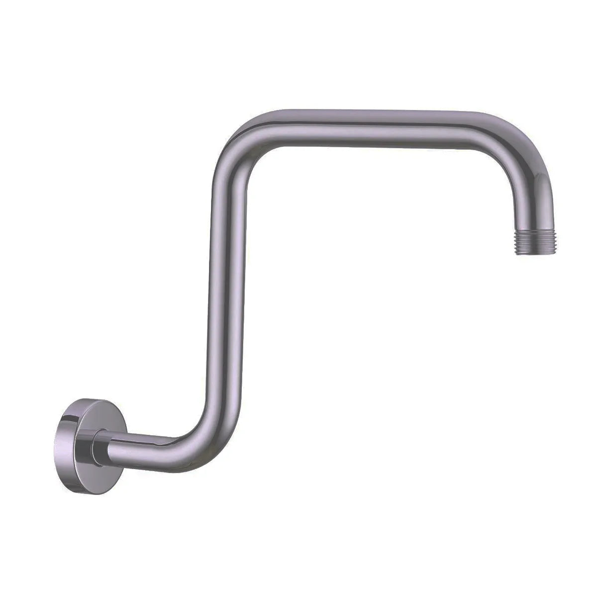 Stainless Steel S-Shape Shower Arm | Wall Mount Rainfall Extension