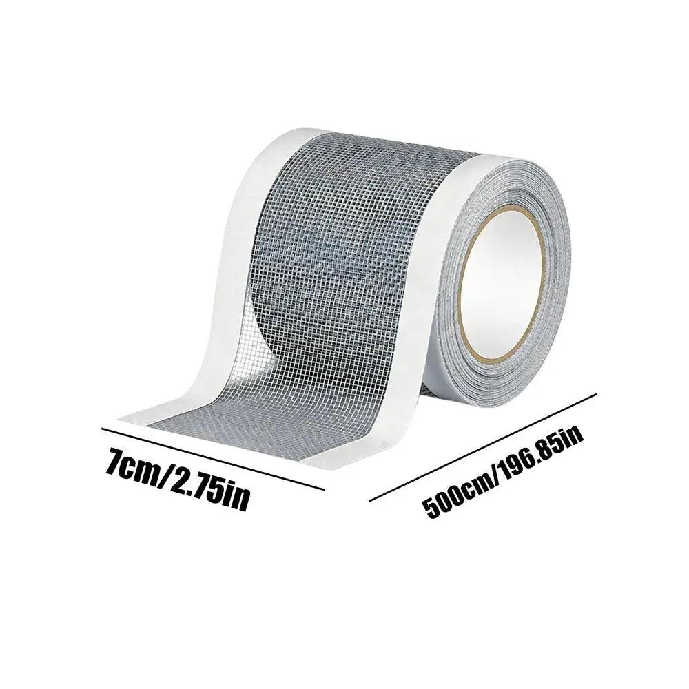 Self-Adhesive Window Screen Repair Tape | Cuttable Mesh Patch