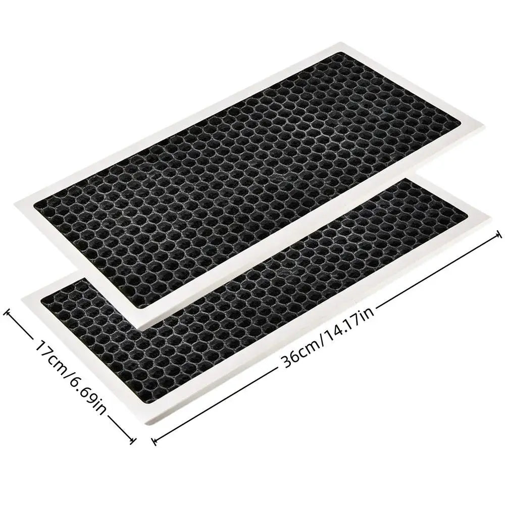 Air Conditioner Filters 2-Piece Washable Reusable Purification Air Conditioner Replacement Filters For Home Rv Apartment Living Peaceful Pleasures Health and Wellness Black China Mainland