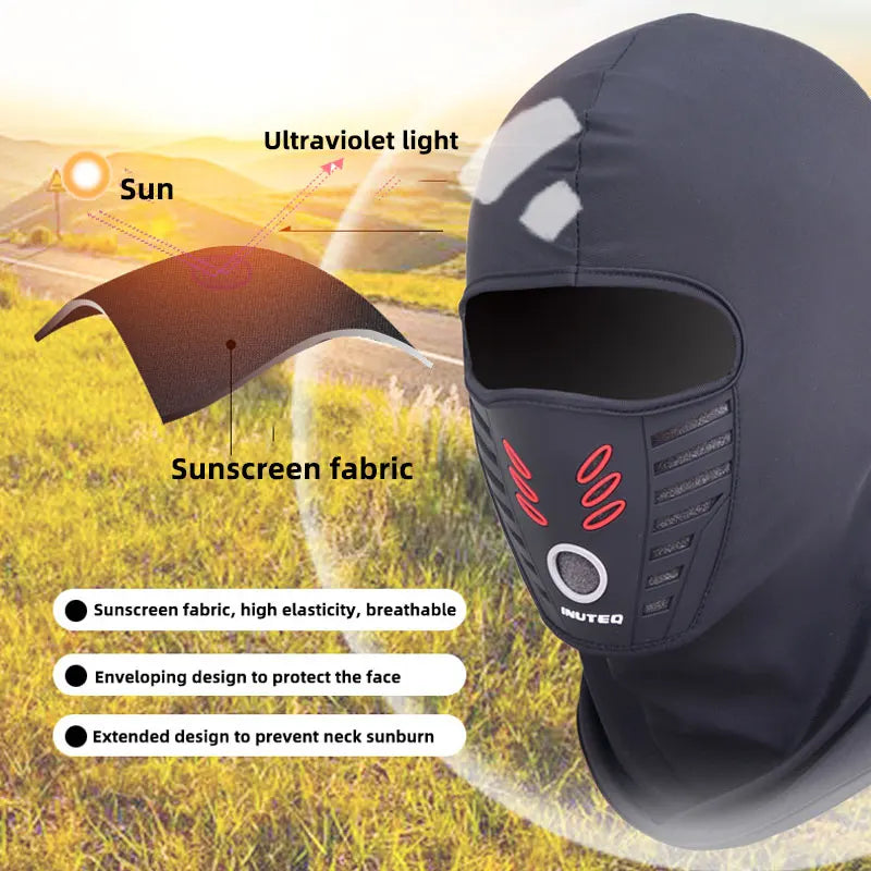 Motorcycle Balaclava – UV Protection, Breathable & Quick-Dry