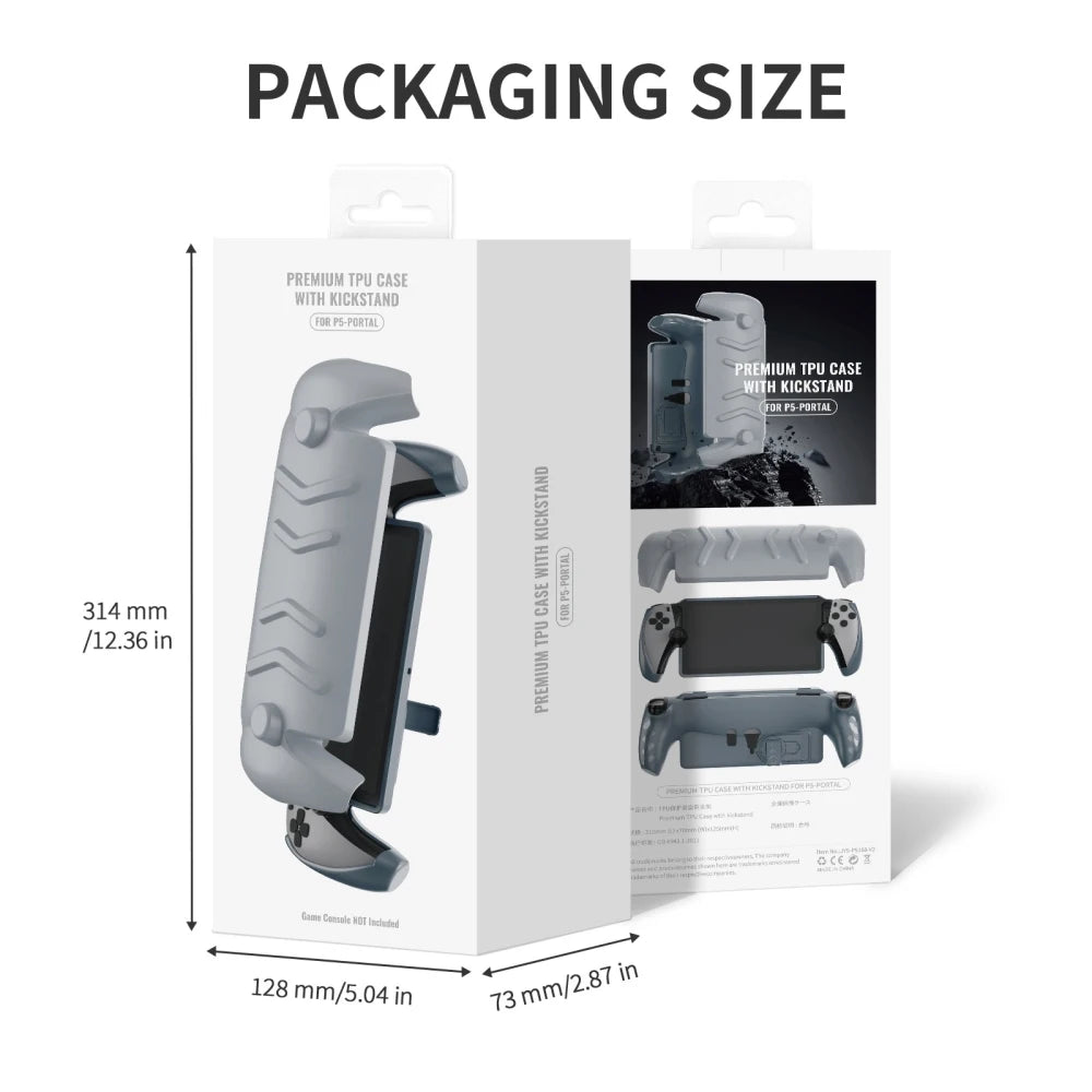 Protective Case For Portal Protective Case With Stand All-In-One Protective Case Removable Cover Drop Protection Peaceful Pleasures Health and Wellness