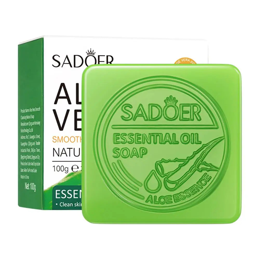 Aloe Vera Handmade Soap Bar – Face & Body Cleanser