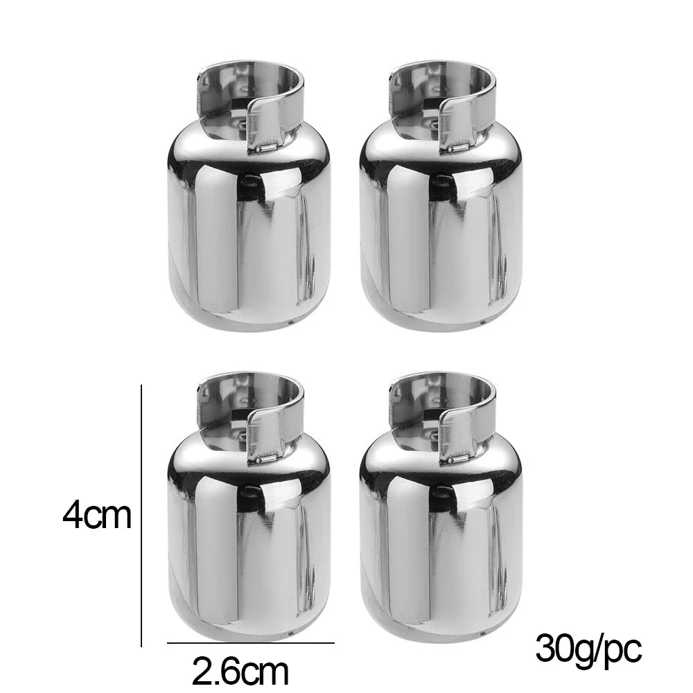 Stainless Steel Ice Cubes Whiskeygas Cylinders Ice Cube Cooler Reusable Whisky Ice Stone Whisky Rocks Bar Wine Cooler Peaceful Pleasures Health and Wellness