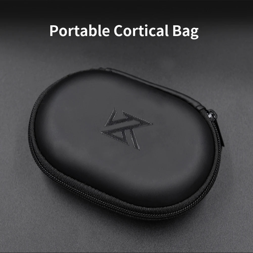 New Original For KZ Earphone Box Mini Headset Case Headphone Portability Wired Earphone Package Storage For ZEX Pro/EDX Earphone Peaceful Pleasures Health and Wellness