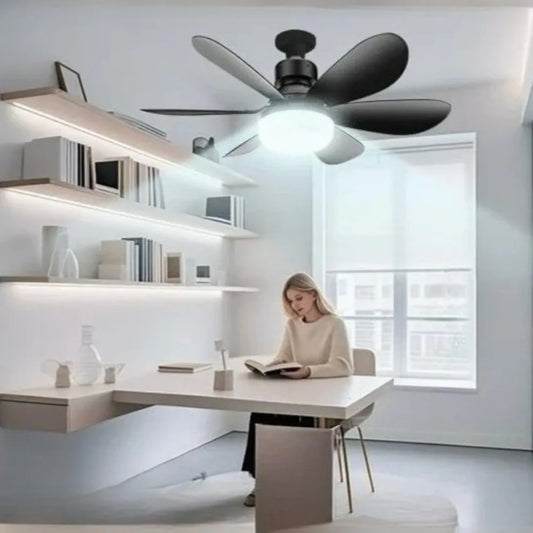 RTONTR 30W LED Ceiling Fan Light E27 Remote Dimmable 85-265V LED Ceiling Fan Light Peaceful Pleasures Health and Wellness