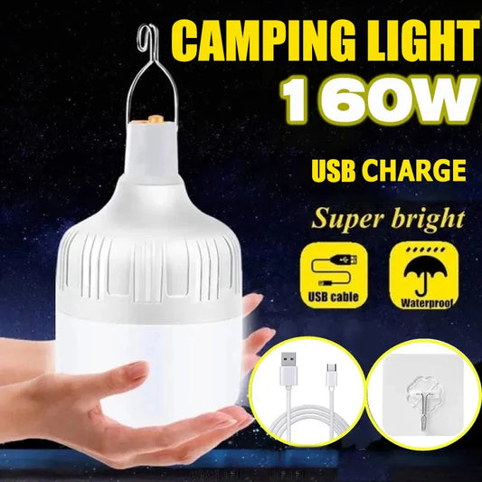 KDULIT Portable LED Camping Lantern USB Rechargeable 5 Modes Camping Lantern Oasis Select