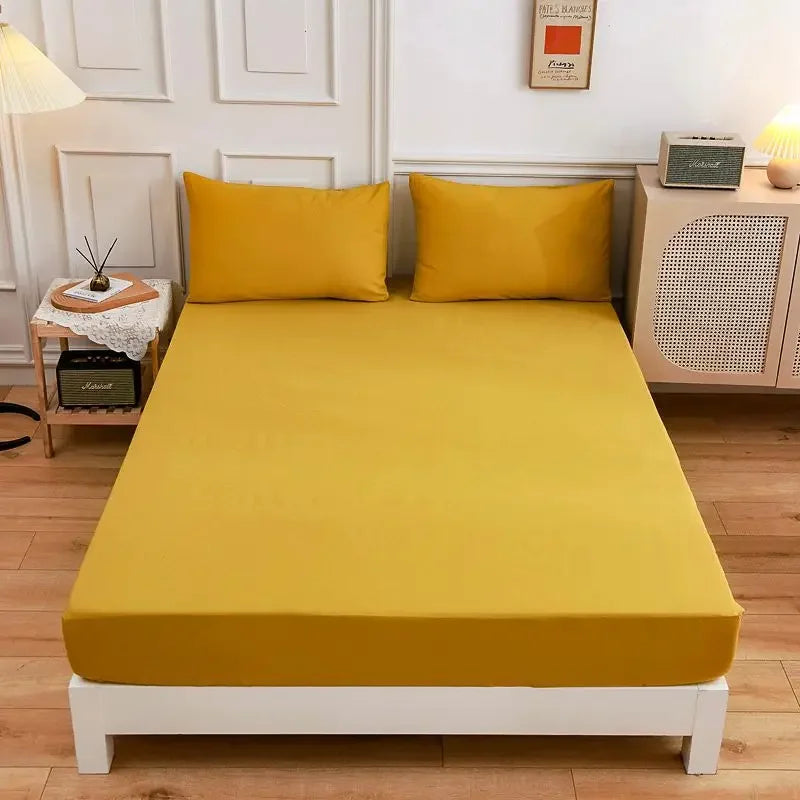Elastic Fitted Sheet with Pocket | Microfiber Single–King