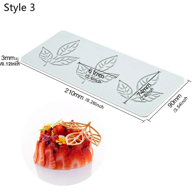 3D Silicone Chocolate & Fondant Molds – Cake, Soap & Resin