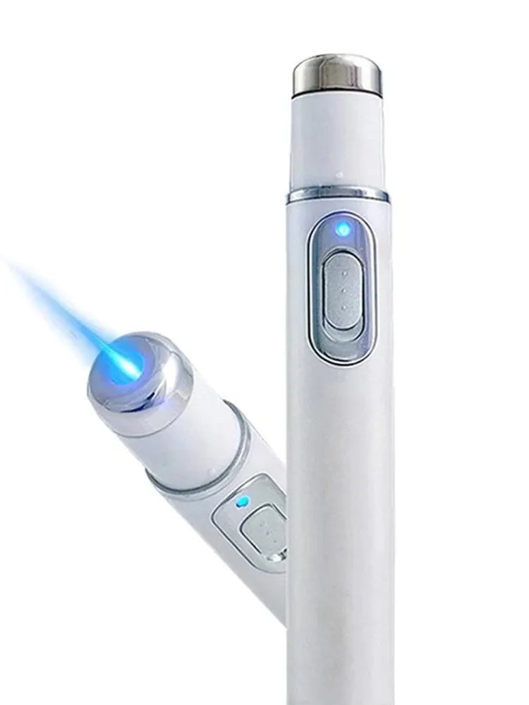 Facial Beauty Device Eye Massager Blue Light Black Eye Circles Facial Care Tool Lightening Texture Maintaining Eye Bags Peaceful Pleasures Health and Wellness