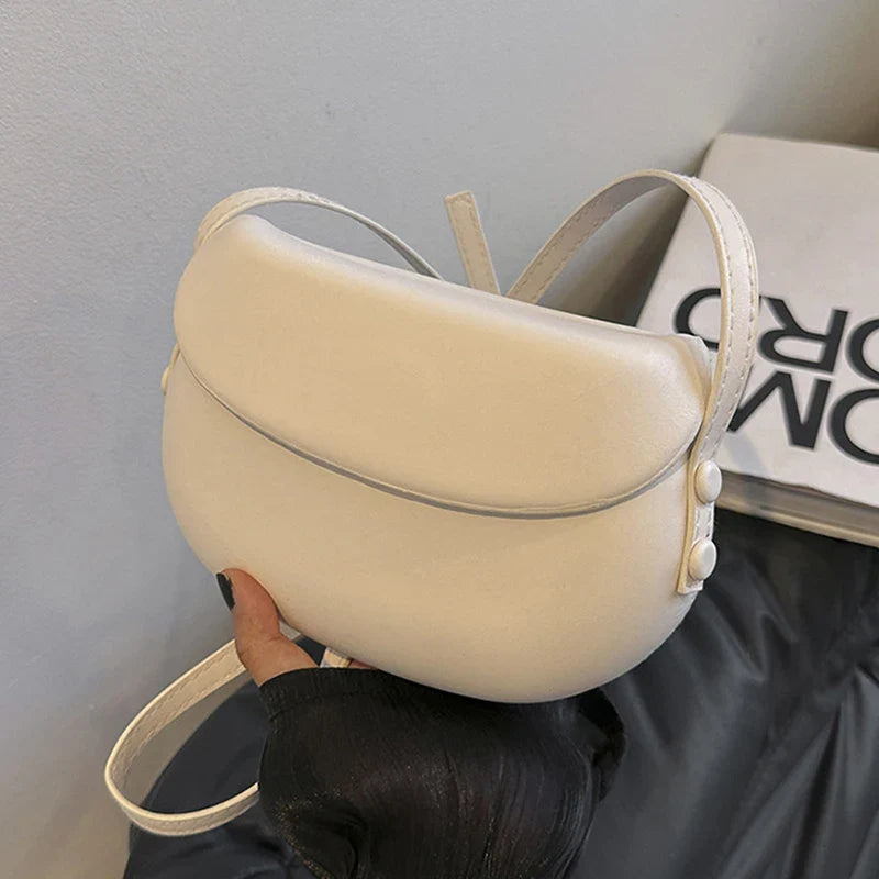 Women's Candy Color PU Leather Crossbody Sling Bag | JETTING