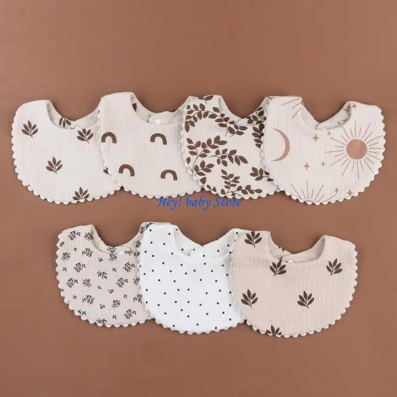 Soft Cotton Baby Burp Cloth | Newborn Feeding Towel 22x25cm