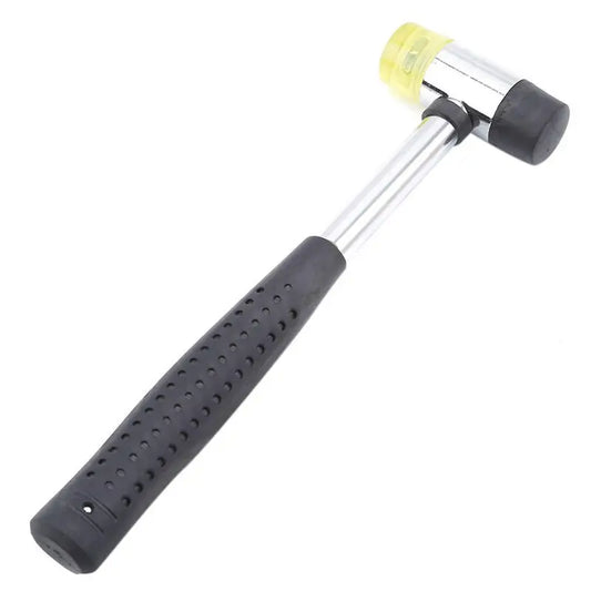 Guitar Fret Hammer Professional Luthier Tool with Rubber Brass Headsfor Installing Leveling Frets Protects Fretboard from Damage Peaceful Pleasures Health and Wellness