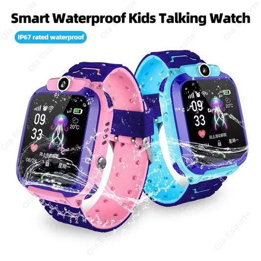 Q12 Kids Smart 2G Call Phone Watch Waterproof Mother Children GPS Monitor Boy Girls SOS Child Sports Digital Watches TrackerHT30 Peaceful Pleasures Health and Wellness