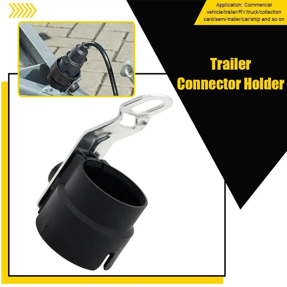 Trailer Plug Holder Universal Accessory for 7 & 13 Pin Connectors Peaceful Pleasures Health and Wellness