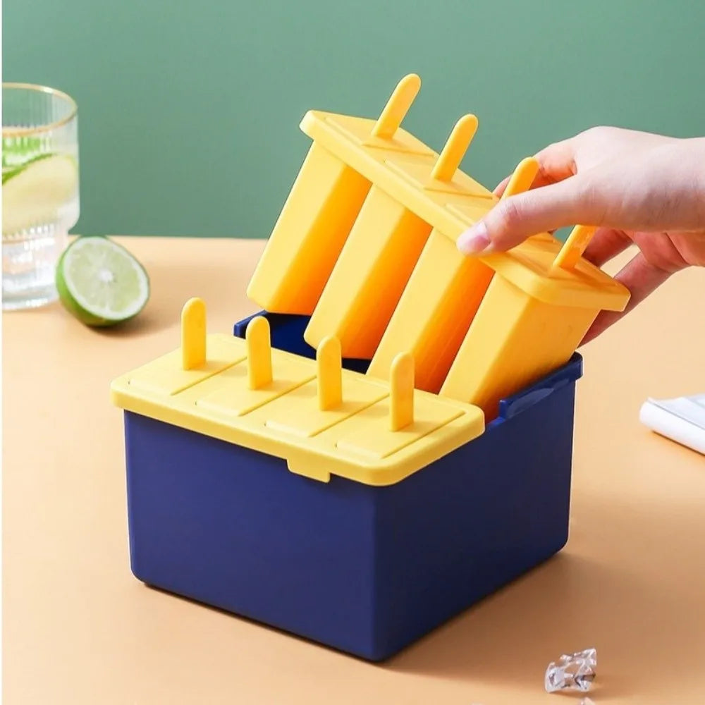 Reusable DIY Popsicle Mold – Easy Release Ice Cream Maker Set