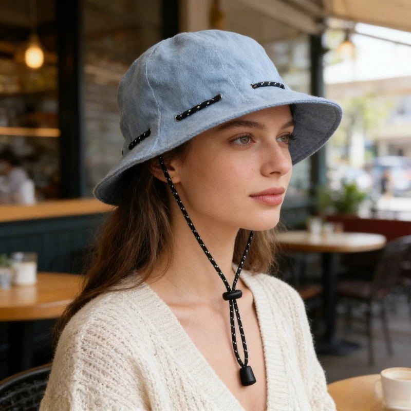 Women's Wide Brim UV Sun Visor Hat – Korean Style Beach Cap Wide Brim Sun Hat Peaceful Pleasures Health and Wellness