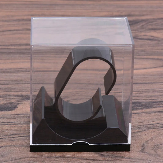 Transparent Plastic Watch Stand & Jewelry Display Box Watch Display Box Oasis Select black matrix