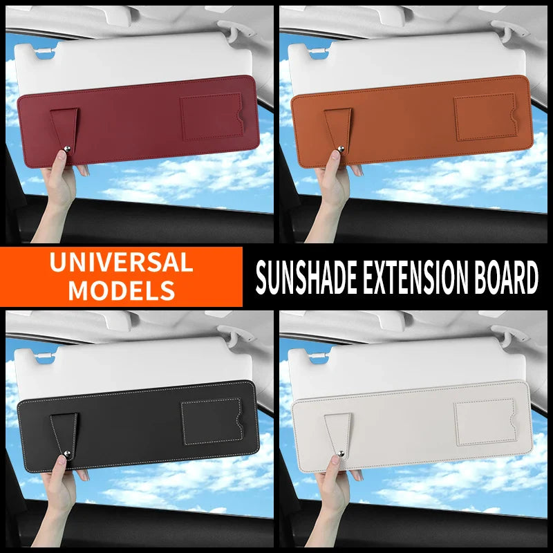 Car Sun Visor Extender – Adjustable UV & Glare Blocker