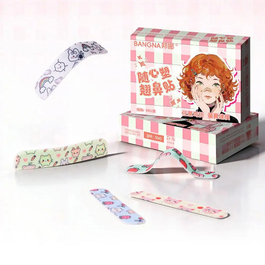 Nose Lift Strips 5/10pcs 3D Nose Shaping Sticker Shrink Nose Patch For Nose Reshaping Contouring Slimming Nose Wing Stickers Peaceful Pleasures Health and Wellness