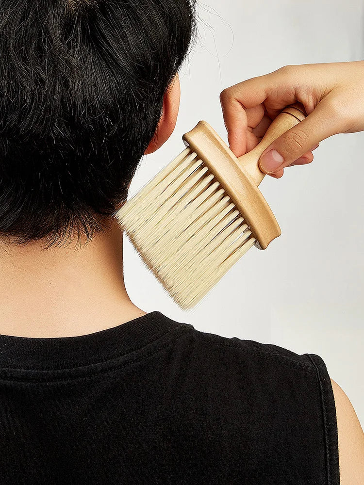 Barber Brush Neck Duster Brush Hair Cutting Brush Soft Barbershop Hair Neck Cleaning Brush Professional Salon Hair Styling Tools Peaceful Pleasures Health and Wellness
