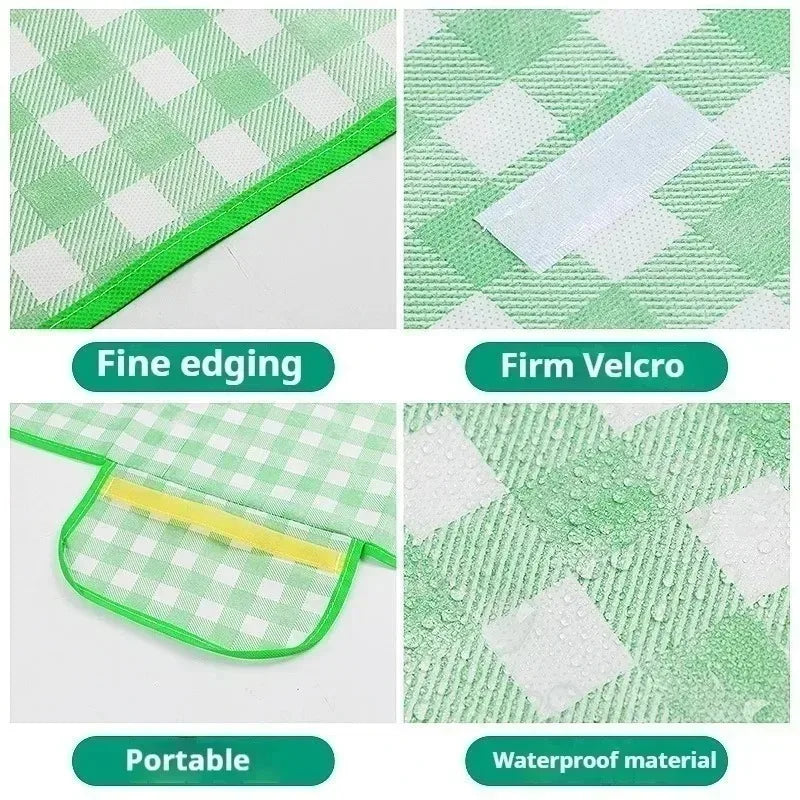 Waterproof Picnic Blanket Foldable Ground Mat – Camping & Beach