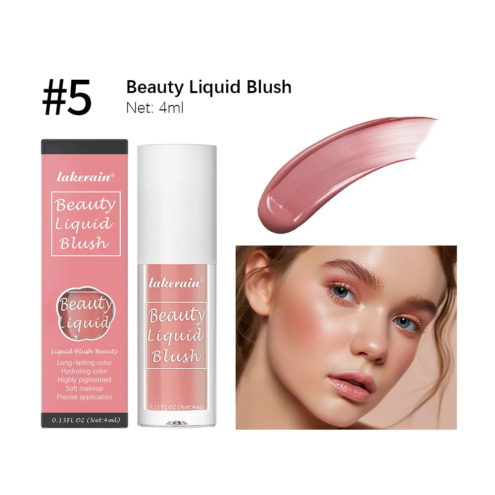 Velvet Matte Liquid Blush – Waterproof Cheek Tint 4ml Liquid Blush Peaceful Pleasures Health and Wellness Color 5