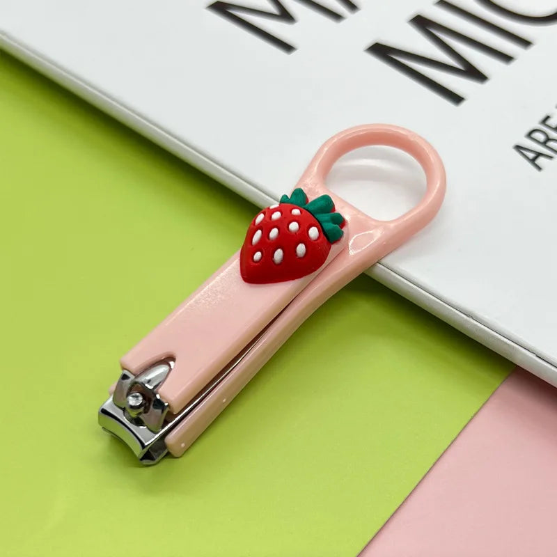 Kids Heart Nail Clipper & File Set | Girls Cartoon Grooming