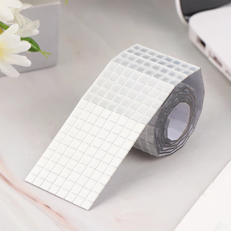 3D Disco Ball Mirror Wall Sticker Roll | DIY Acrylic Mosaic Decor