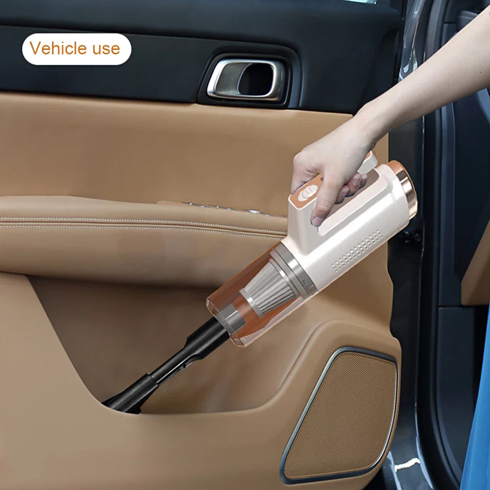 GUOHE 13000Pa Handheld Vacuum – USB Rechargeable Car & Home