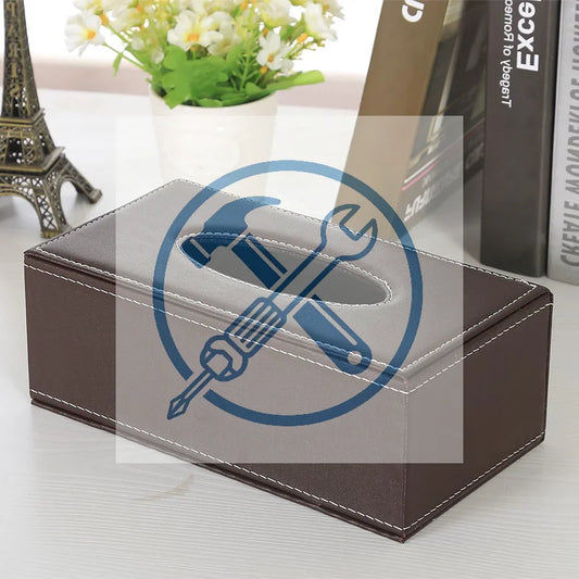 Leather Tissue Box Cover – Car & Home Anti-Moisture Dispenser Tissue Box Cover Peaceful Pleasures Health and Wellness