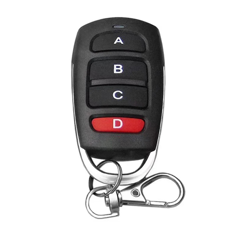 433MHz 4-key Copy Remote Control for Garage Door Access Control Door Barrier Gate Remote Wireless Control Intelligent Control Peaceful Pleasures Health and Wellness