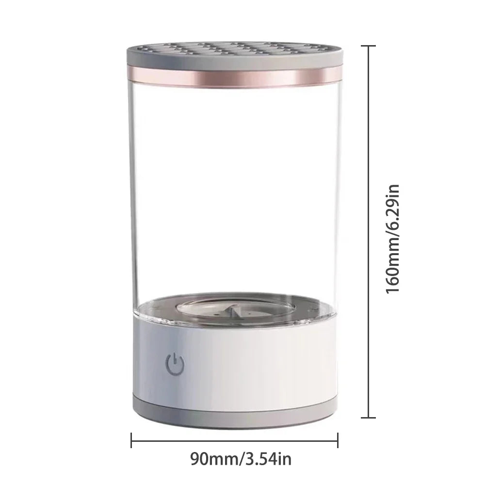 Makeup Brush Washer Lazy Electric Cleaning Brush Washing Tool Beauty Cleaning Tool Automatic Electric Makeup Brush 3in1 Portable Peaceful Pleasures Health and Wellness