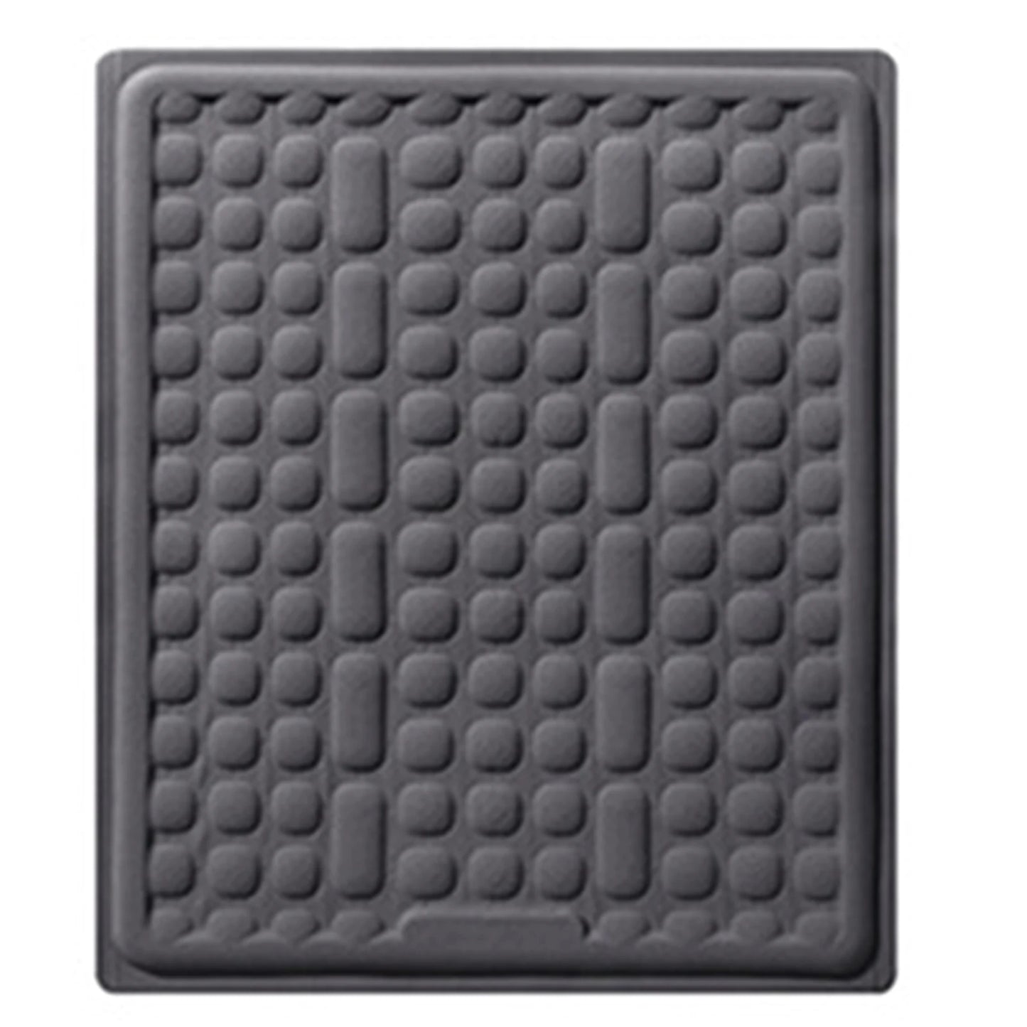 Car Seats Cushion Soft Breathable Non-Slip Gel Cooling Seats Cushion For Office Chair Non-Slip Gel Seats Pad For Long Sitting Peaceful Pleasures Health and Wellness Dark Grey Rectangle