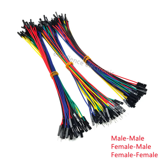50-300pcs 10cm 20cm 30cm Jumper Wire Dupont Cable Line Connector Assorted Kit for Arduino Raspberry pi Electronic Breadboard PCB Peaceful Pleasures Health and Wellness