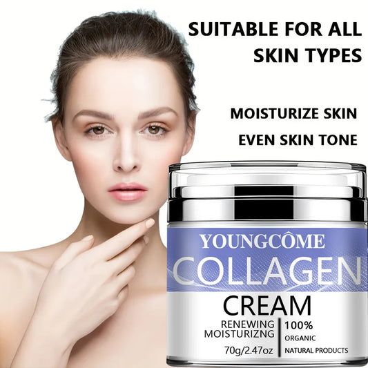 Collagen Face Cream – Hydrating Revitalizing Moisturizer 40/70g Collagen Face Cream Oasis Select