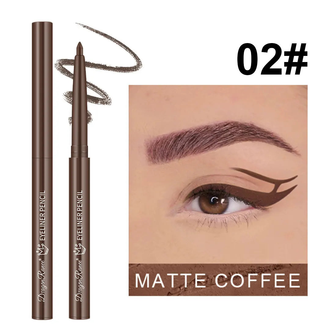 Dragon Ranee Waterproof Gel Eyeliner Pencil – Matte & Shimmer