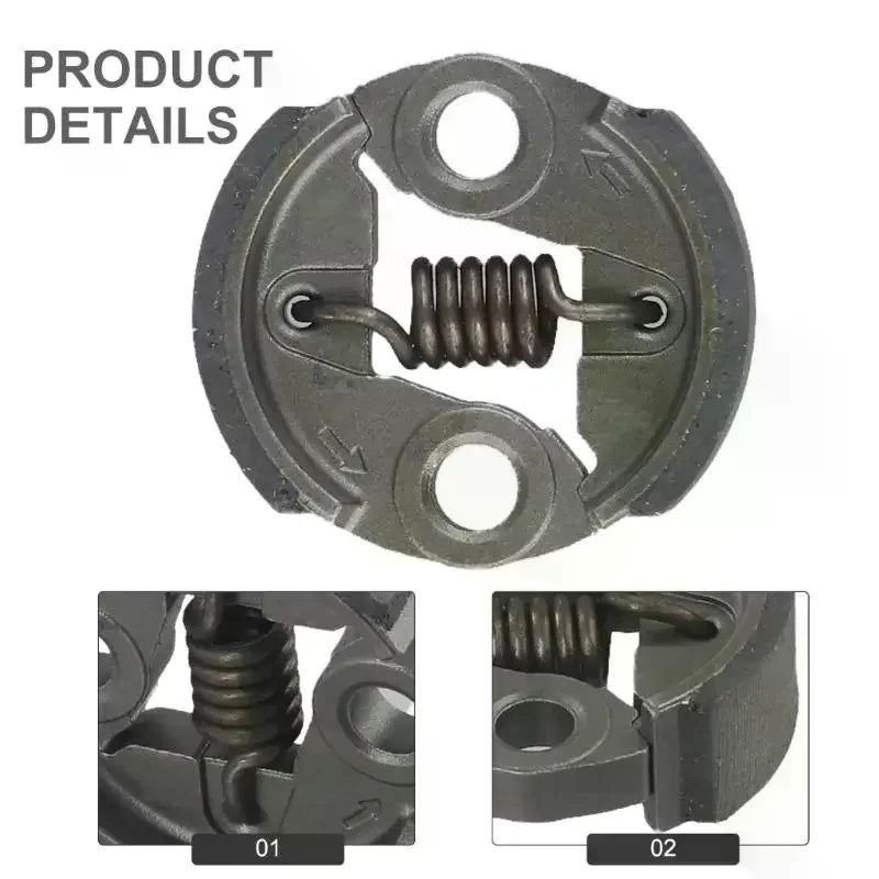 Clutch Shoe & Drum Gear for 139GX35/40-5/140 Brush Cutter