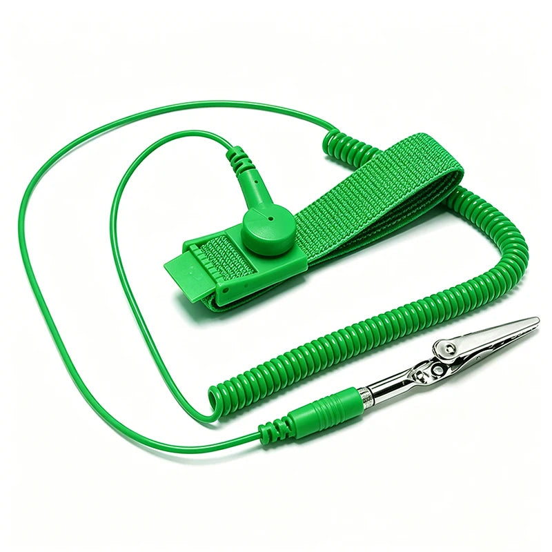 Anti-Static ESD Wrist Strap Grounding Band with Alligator Clip