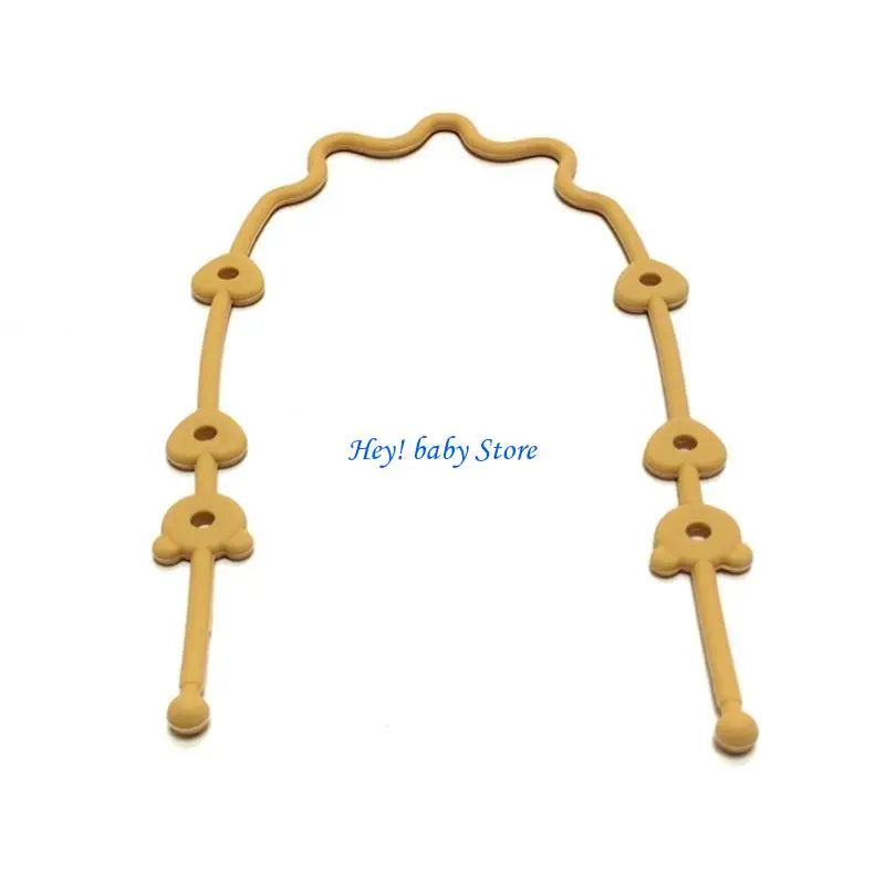 Colorful Silicone Pacifier Chain Clip – Stroller & Chair Holder