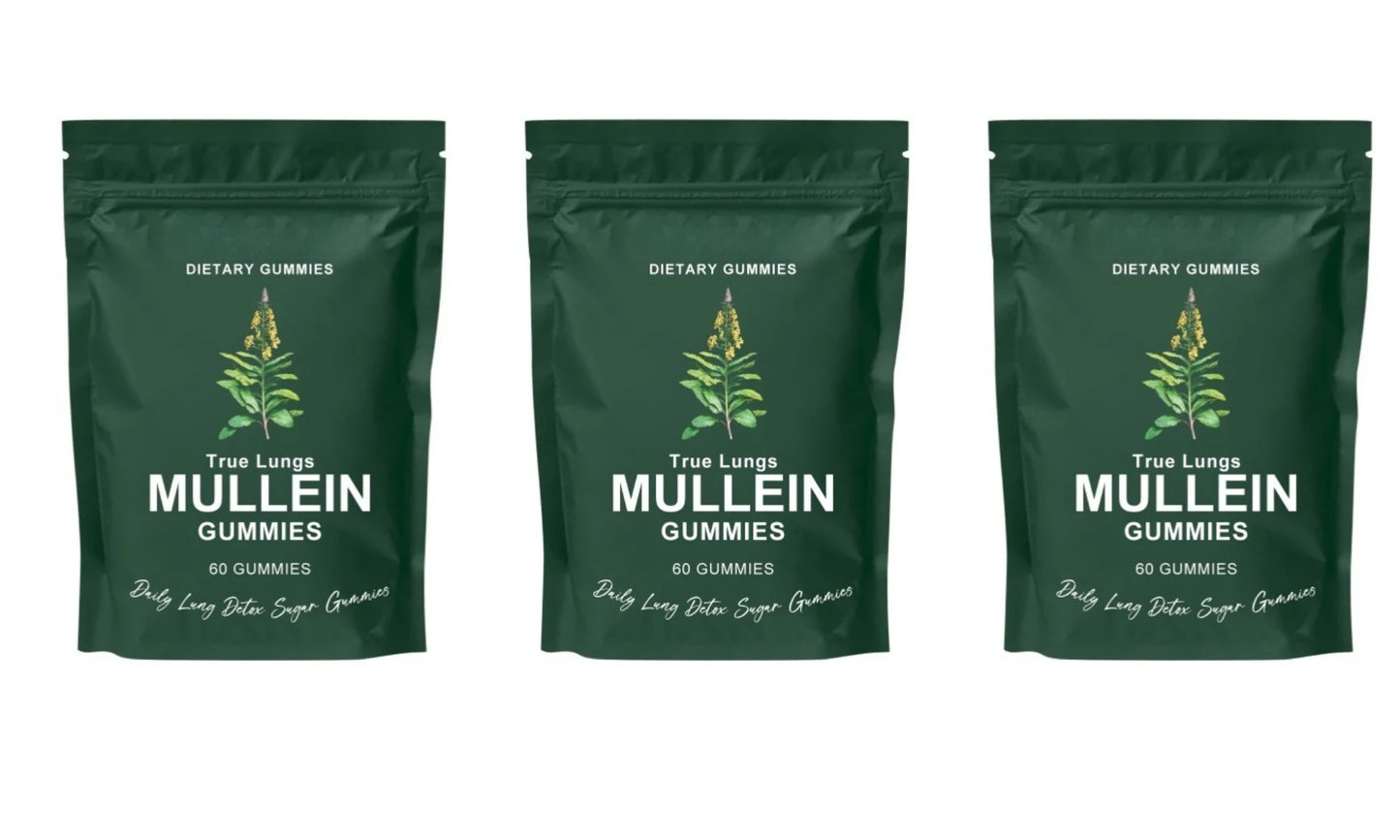 Mullein Gummy Supplement – Daily Body Care | 60 Capsules