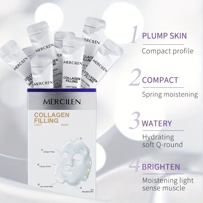 Mercilen Collagen Peel-Off Face Mask Anti-Aging 20pcs