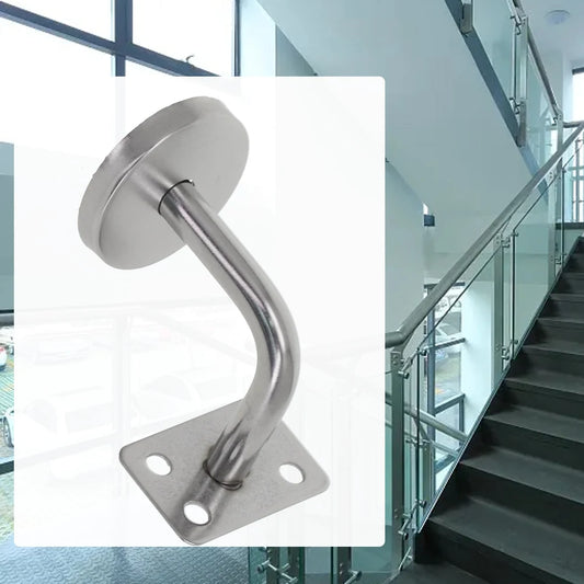 Handrail Bracket Bannister Wall Support Hand Rail Balustrade Mopstick Peaceful Pleasures Health and Wellness