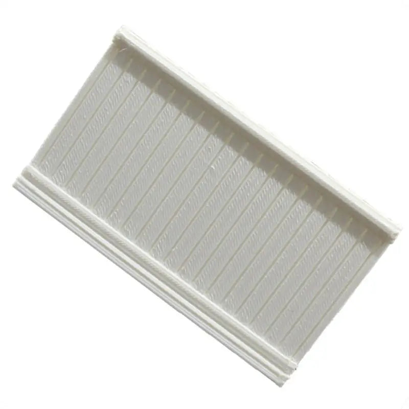 1:12 Dollhouse Miniature White Wainscot Wall Panel – PETG