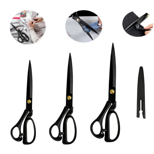 Professional Heavy Duty Tailor Shears – 8" & 10" Fabric Scissors Tailor Shears Oasis Select