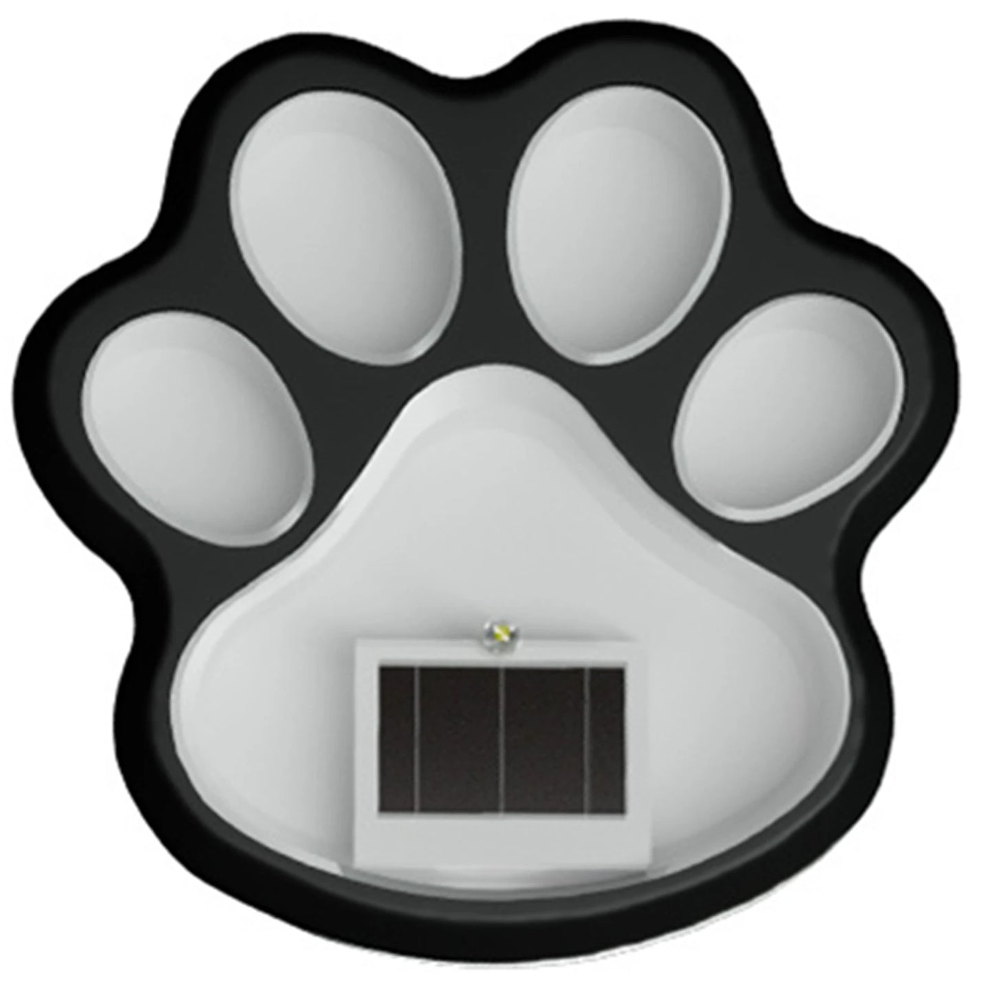 Solar Paw Print Garden Lights,Outdoor Waterproof & Sturdy Decorative Pathway Lights,For Front Porch/Lawn Edge/Backyard Decor Peaceful Pleasures Health and Wellness Warm