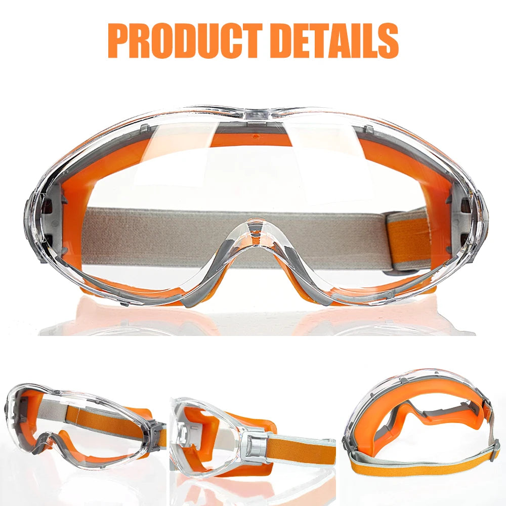 Safety Glasses Protective Goggles Anti-UV Waterproof Tactical Sport Eyewear Eye Protection Glasses Riding Skiing Peaceful Pleasures Health and Wellness