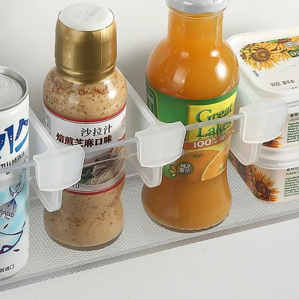 Refrigerator Shelf Organizer Dividers – 4, 6 or 8 Pcs Set Refrigerator Shelf Divider Peaceful Pleasures Health and Wellness