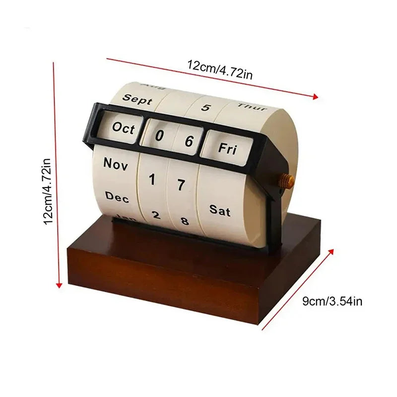 Rotary Calendar Large Rotating Table Calendar Desktop Ornament Table Calendar Postgraduate Entrance Exam Inspirational Calendar Peaceful Pleasures Health and Wellness A
